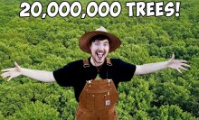 YouTubers band together to plant 20 million trees to fight climate change