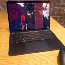Palworld on a 13-inch MacBook Air