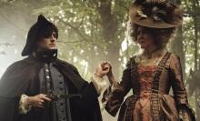 Alice Lowe and Aneurin Barnard star as star-crossed lovers in "Timestalker."