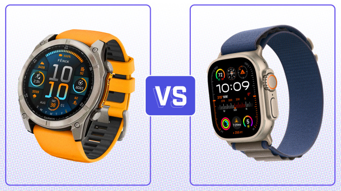 An image of two smartwatches.