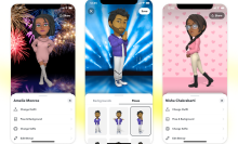 Snapchat profiles will feature full-body 3D Bitmojis and backgrounds