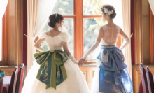 Two lucky women had the Disney-themed wedding of your dreams