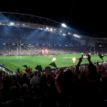 A general view of the 2023 NRL Grand Final