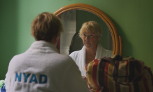 Annette Bening stars in "Nyad." 