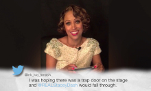 Stacey Dash reads 'mean tweets' about her Oscars appearance