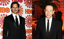 Pssst, Pee-wee Herman and Joe Manganiello's meet-cute was real