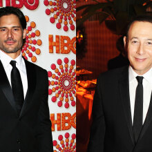 Pssst, Pee-wee Herman and Joe Manganiello's meet-cute was real