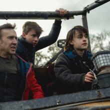 Nicolas Cage, Jaeden Martell, and Maxwell Jenkins star in "Arcadian."