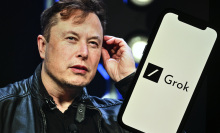 Elon Musk and AI chatbot Grok