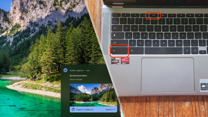 How to take a screenshot on a Chromebook