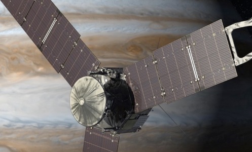 Juno spacecraft observing Io