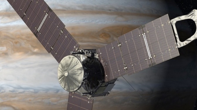 Juno spacecraft observing Io