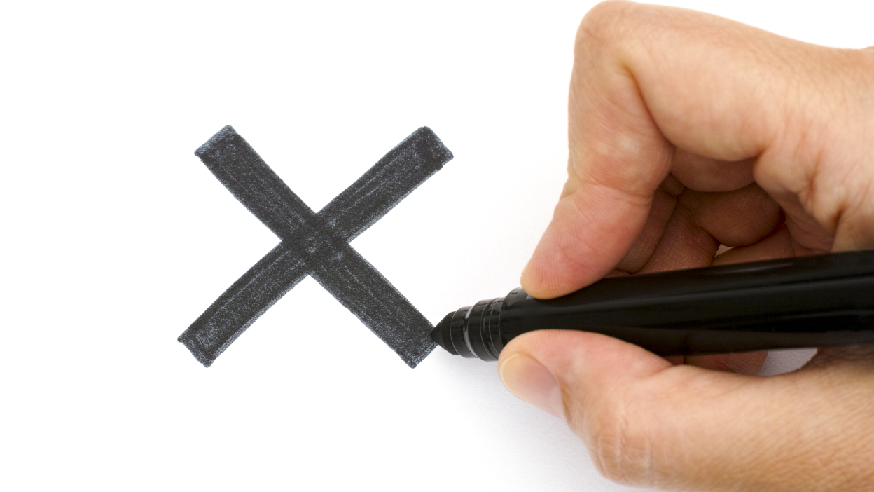 How do you draw an X? Twitter is divided over it.