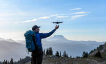 Person using a drone