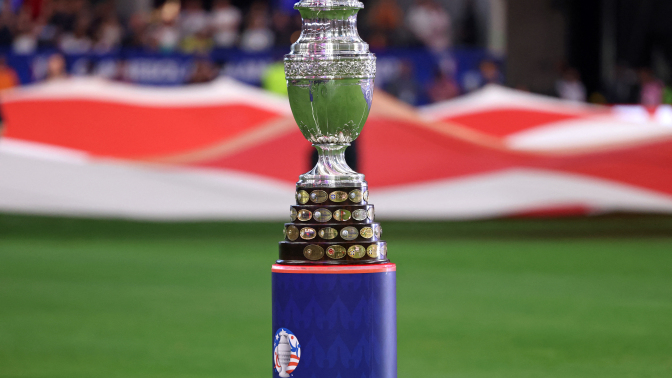 The Copa America trophy