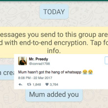 This mum's well-meaning WhatsApp fail may be the greatest of all time