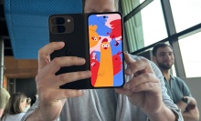 Google Pixel 9 Fold 'Made You Look' feature in action