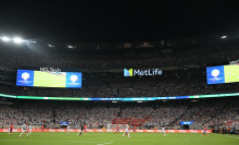 A general view during a Copa America 2024 Group A match between Chile and Argentina