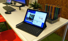 Samsung’s Galaxy Tab S4 is an Android tablet that becomes a pseudo-laptop when you need it