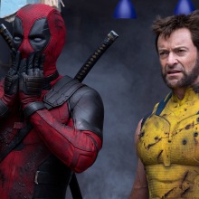Hugh Jackman as Wolverine/Logan and Ryan Reynolds as Deadpool/Wade Wilson in "Deadpool & Wolverine."