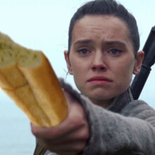 Garlic bread 'Star Wars' is your only hope