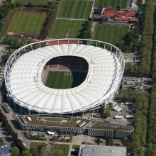 Mercedes Benz Stadium of Bundesliga football club VFB Stuttgart