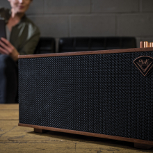 This very pretty Bluetooth speaker is $160 off on Amazon today