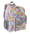 A tie-dye LL Bean backpack