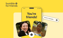 match screen on bumble for friends