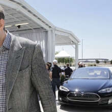 Elon Musk sleeps at Tesla's factory 'quite frequently' to hit lofty production targets