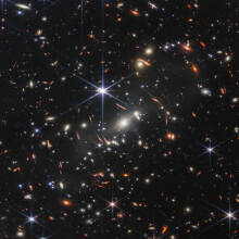 galaxies in deep space