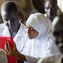 How tablets are transforming the lives of young refugees in sub-Saharan Africa