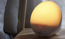 philips smart light light on a nightstand 