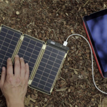 Charge your smartphone in 2 hours with this paper-thin solar panel