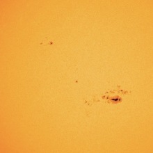 NASA observing sunspots on the sun