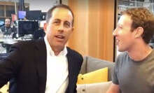 Seinfeld joins Zuckerberg on Facebook Live to talk life, tech and broken bones