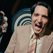 David Dastmalchian plays a terrified talk show host in "Late Night with the Devil."