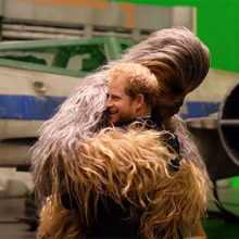 Princes William and Harry took the 'Star Wars' set visit of your dreams