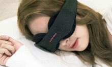 This $30 sleep mask is like having blackout curtains everywhere you go