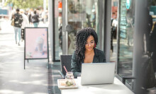 Women on a laptop