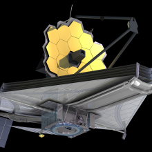 James Webb Space Telescope observing space