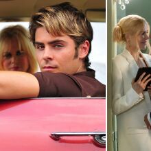 Nicole Kidman and Zac Efron in "The Paperboy" and "A Family Affair."