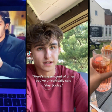 Three examples of TikTok trends covered in this piece. 