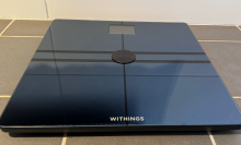 The Withings Body Comp smart scale.