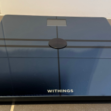 The Withings Body Comp smart scale.