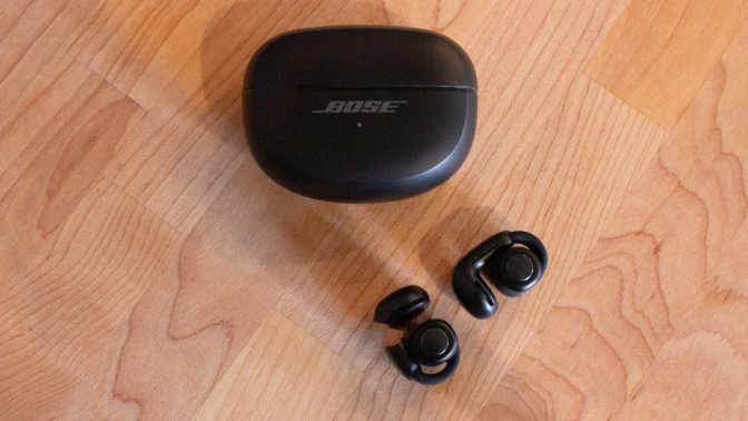 bose ultra open earbuds with charging case