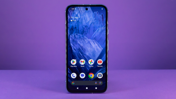 Google Pixel 8a from front