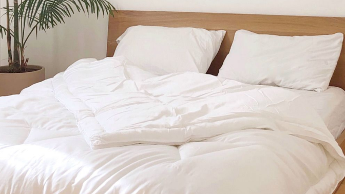 Buffy comforter review: Fluffy hotel bed energy, but more eco-friendly