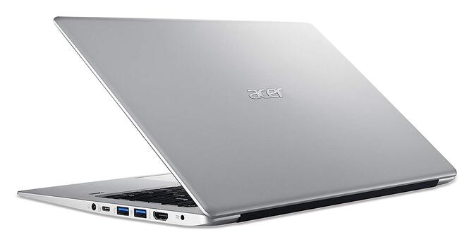 An Acer Swift 1 laptop