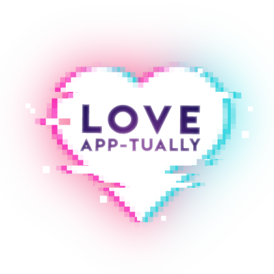 A heart that reads "Love App-tually"